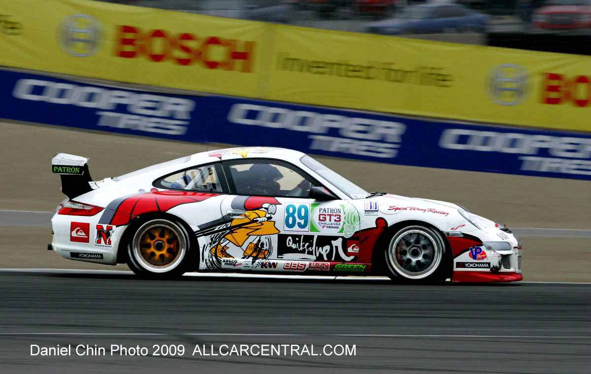 Porsche 911 GT3 GT3P Brian Wong Mazda Raceway Laguna Seca